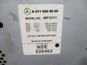 Recambio de sistema audio / radio cd para mercedes-benz clase e (w211) berlina 3.2 cdi cat referencia OEM IAM A2118209889 