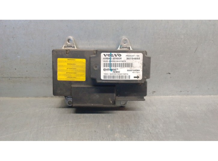 Replacement airbag control unit for Volvo V50 estate 2.0 D Kinetic OEM IAM reference 30724652 00001393B3 CONTINENTAL