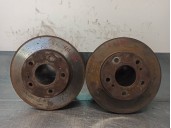 Recambio de disco freno delantero para nissan vanette cargo 2.3 diesel referencia OEM IAM 402069C100 