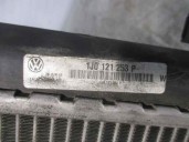 Recambio de radiador agua para seat toledo (1m2) 1.6 referencia OEM IAM 1J0121253P 