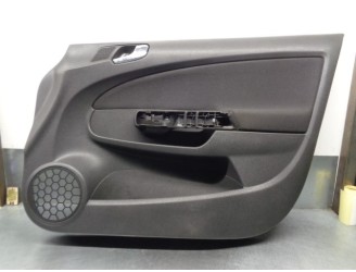 Replacement front right door panel trim for opel corsa d 1.3 16v cdti OEM IAM reference 13232903 