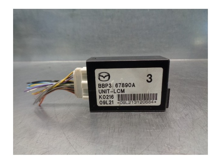 Recambio de centralita luces para mazda 3 lim. (bl) 2.2 turbodiesel cat referencia OEM IAM BBP367890A 
