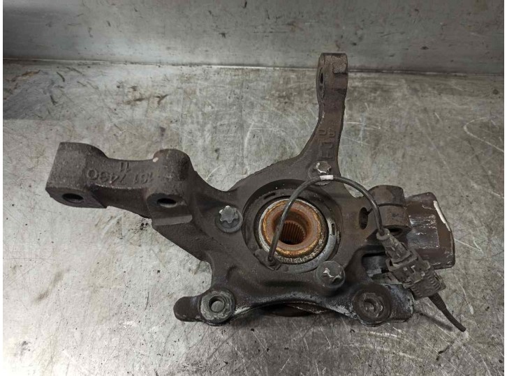 Recambio de mangueta delantera derecha para opel astra h ber. 1.6 16v referencia OEM IAM 13156048 
