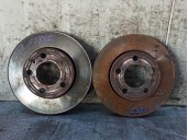 Replacement front brake disc for Skoda Fabia (6Y2/6Y3) 1.2 12V OEM IAM reference 