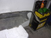 Recambio de spoiler paragolpes trasero para audi a6 lim. (4g2) referencia OEM IAM 4G0807521A NEGRO 4 PUERTAS