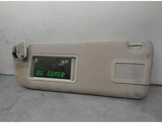 Recambio de parasol izquierdo para audi a6 avant (4f5) referencia OEM IAM 4F0857551K 