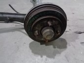 Recambio de puente trasero para nissan almera (n15) gx referencia OEM IAM 555010N600 TAMBOR 4 AGUJEROS BURRA 17