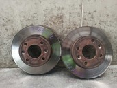 Recambio de disco freno delantero para renault clio i fase i+ii (b/c57) 1.2 referencia OEM IAM 