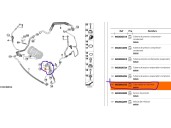 Recambio de tubos aire acondicionado para mini mini countryman (r60) cooper d referencia OEM IAM 980272503 64539802725 
