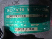Recambio de compresor aire acondicionado para mg serie 400 (rt) 1.6 cat referencia OEM IAM 3093305960 1010F SANDEN