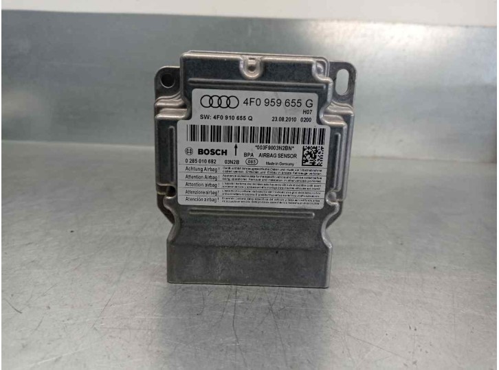 Recambio de centralita airbag para audi a6 berlina (4f2) 2.7 v6 24v tdi referencia OEM IAM 4F0959655G 0285010682 BOSCH