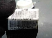 Replacement rear left seat belt for BMW 5 Series Saloon (E60) 520D OEM IAM reference 72119132812 4 DOORS