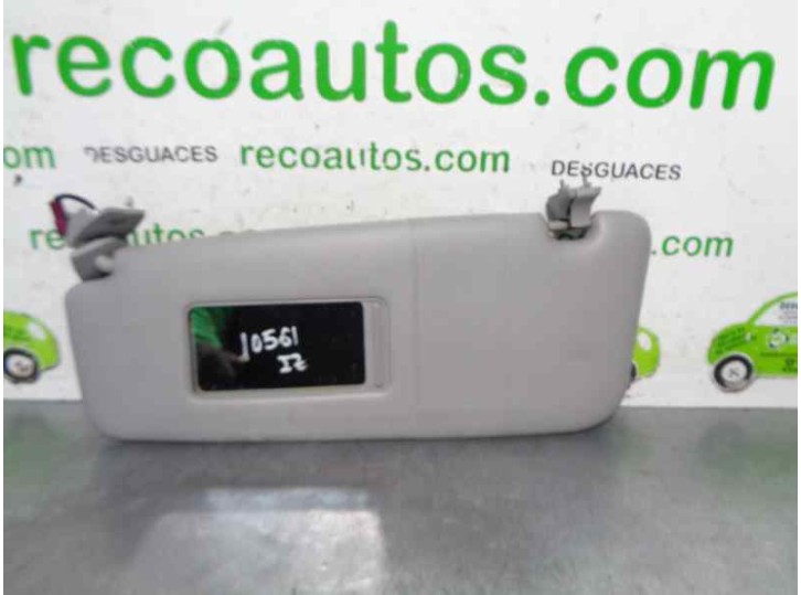 Recambio de parasol izquierdo para bmw serie 5 berlina (e60) 520d referencia OEM IAM 51167066649 