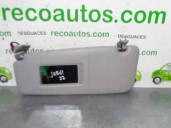 Recambio de parasol izquierdo para bmw serie 5 berlina (e60) 520d referencia OEM IAM 51167066649 