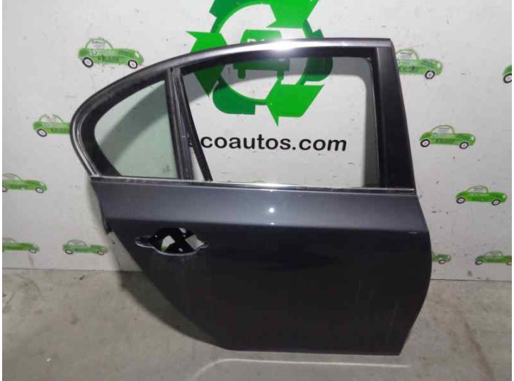 Replacement rear right door for BMW 5 Series Saloon (E60) 520d OEM IAM reference 41527202342 DARK GREY 4 DOORS