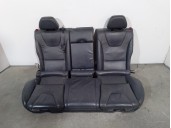 Recambio de asientos traseros para volvo v60 kombi 2.0 diesel cat referencia OEM IAM 4879592 CUERO NEGRO 5 PUERTAS