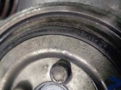 Recambio de polea cigueñal para opel combo (corsa c) familiar referencia OEM IAM 46819147 