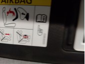 Replacement right sun visor for Porsche Cayenne (92A) 4.2 S Diesel OEM IAM reference 7P0857552F 95873155220 