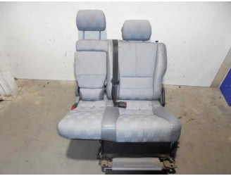 Recambio de asientos trasero izquierdo para mercedes-benz clase m (w163) 270 cdi (163.113) referencia OEM IAM CUERO Y TELA GRIS