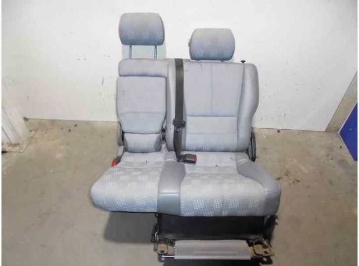 Recambio de asientos trasero izquierdo para mercedes-benz clase m (w163) 270 cdi (163.113) referencia OEM IAM CUERO Y TELA GRIS