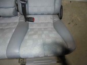 Recambio de asientos trasero izquierdo para mercedes-benz clase m (w163) 270 cdi (163.113) referencia OEM IAM CUERO Y TELA GRIS