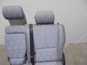 Recambio de asientos trasero izquierdo para mercedes-benz clase m (w163) 270 cdi (163.113) referencia OEM IAM CUERO Y TELA GRIS