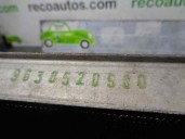 Recambio de radiador agua para citroën c3 1.4 hdi referencia OEM IAM 9638520580 