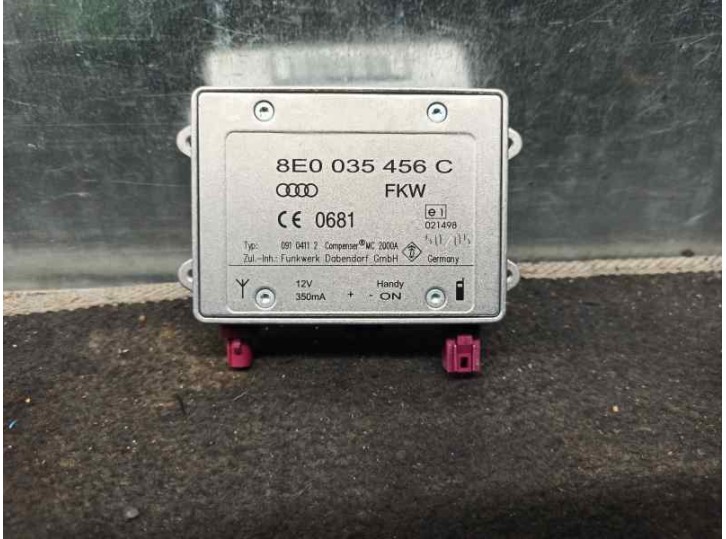 Recambio de antena para audi a6 berlina (4f2) 2.7 v6 24v tdi referencia OEM IAM 8E0035456C 