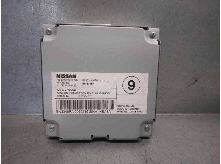 Recambio de modulo electronico para nissan qashqai (j11) 1.2 16v cat referencia OEM IAM 284A14EA1A 276181500 NISSAN