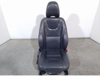 Recambio de asiento delantero derecho para volvo v60 kombi 2.0 diesel cat referencia OEM IAM 4879629 CUERO NEGRO 5 PUERTAS