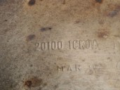 Recambio de tubo escape trasero para infiniti ex 30d referencia OEM IAM 201001CK0A 201001BN1A 