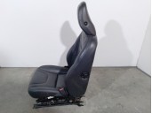 Replacement front right seat for Volvo V60 Estate 2.0 diesel CAT OEM IAM reference 4879629 BLACK LEATHER 5 DOORS