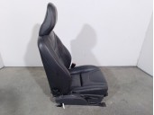 Replacement front right seat for Volvo V60 Kombi 2.0 diesel cat OEM IAM reference 4879629 BLACK LEATHER 5 DOORS