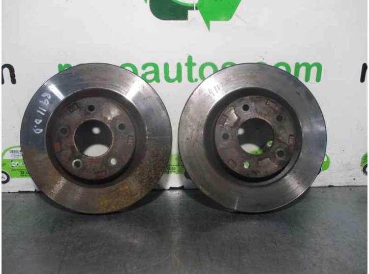 Recambio de disco freno delantero para citroën c4 aircross 1.6 hdi fap referencia OEM IAM   