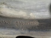 Recambio de llanta para citroën xantia berlina 1.9 turbodiesel referencia OEM IAM 5401G1 R1551/2JX15H2ET8 HIERRO