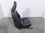 Recambio de asiento delantero izquierdo para volvo v60 kombi 2.0 diesel cat referencia OEM IAM 4879640 CUERO NEGRO 5 PUERTAS