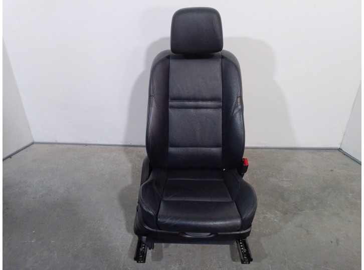 Recambio de asiento delantero derecho para bmw x6 (e71) xdrive40d referencia OEM IAM 8345009 CUERO NEGRO 5 PUERTAS