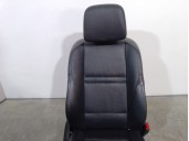 Recambio de asiento delantero derecho para bmw x6 (e71) xdrive40d referencia OEM IAM 8345009 CUERO NEGRO 5 PUERTAS