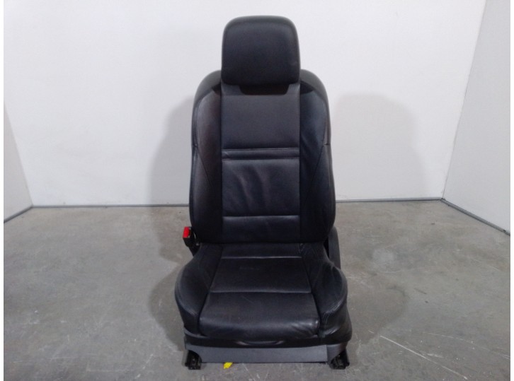 Recambio de asiento delantero izquierdo para bmw x6 (e71) xdrive40d referencia OEM IAM 0005672011 CUERO NEGRO 5 PUERTAS