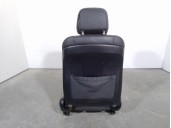 Recambio de asiento delantero izquierdo para bmw x6 (e71) xdrive40d referencia OEM IAM 0005672011 CUERO NEGRO 5 PUERTAS