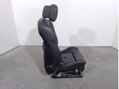 Recambio de asiento delantero izquierdo para bmw x6 (e71) xdrive40d referencia OEM IAM 0005672011 CUERO NEGRO 5 PUERTAS
