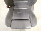 Recambio de asiento delantero izquierdo para bmw x6 (e71) xdrive40d referencia OEM IAM 0005672011 CUERO NEGRO 5 PUERTAS
