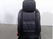 Recambio de asiento delantero izquierdo para bmw x6 (e71) xdrive40d referencia OEM IAM 0005672011 CUERO NEGRO 5 PUERTAS