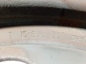 Recambio de llanta para kia carens 2.0 turbodiesel cat referencia OEM IAM K9965R46050 R15X6JJDOT HIERRO