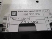 Replacement audio system / CD radio for Opel Corsa D 1.3 16V CDTi OEM IAM reference 13254191 