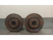 Replacement front brake disc for Renault Scénic II 1.5 dCi diesel OEM IAM reference 
