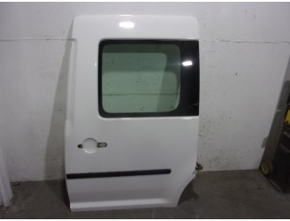 Recambio de puerta lateral corredera izquierda para volkswagen caddy ka/kb (2c) 1.6 tdi referencia OEM IAM 2K5843107C BLANCA 6 P
