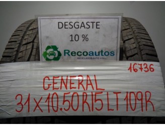 Recambio de neumatico general para nissan patrol (k/w260) 2.8 diesel referencia OEM IAM 31X10.50R15LT109R GENERAL GRABBER HTS 60