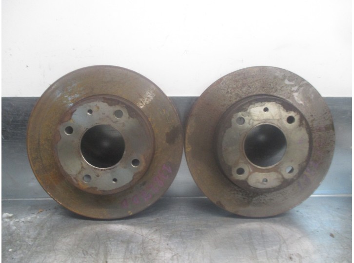 Recambio de disco freno delantero para mitsubishi space star (dg0) 1.9 di-d cat referencia OEM IAM 