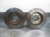 Recambio de disco freno delantero para mitsubishi space star (dg0) 1.9 di-d cat referencia OEM IAM 